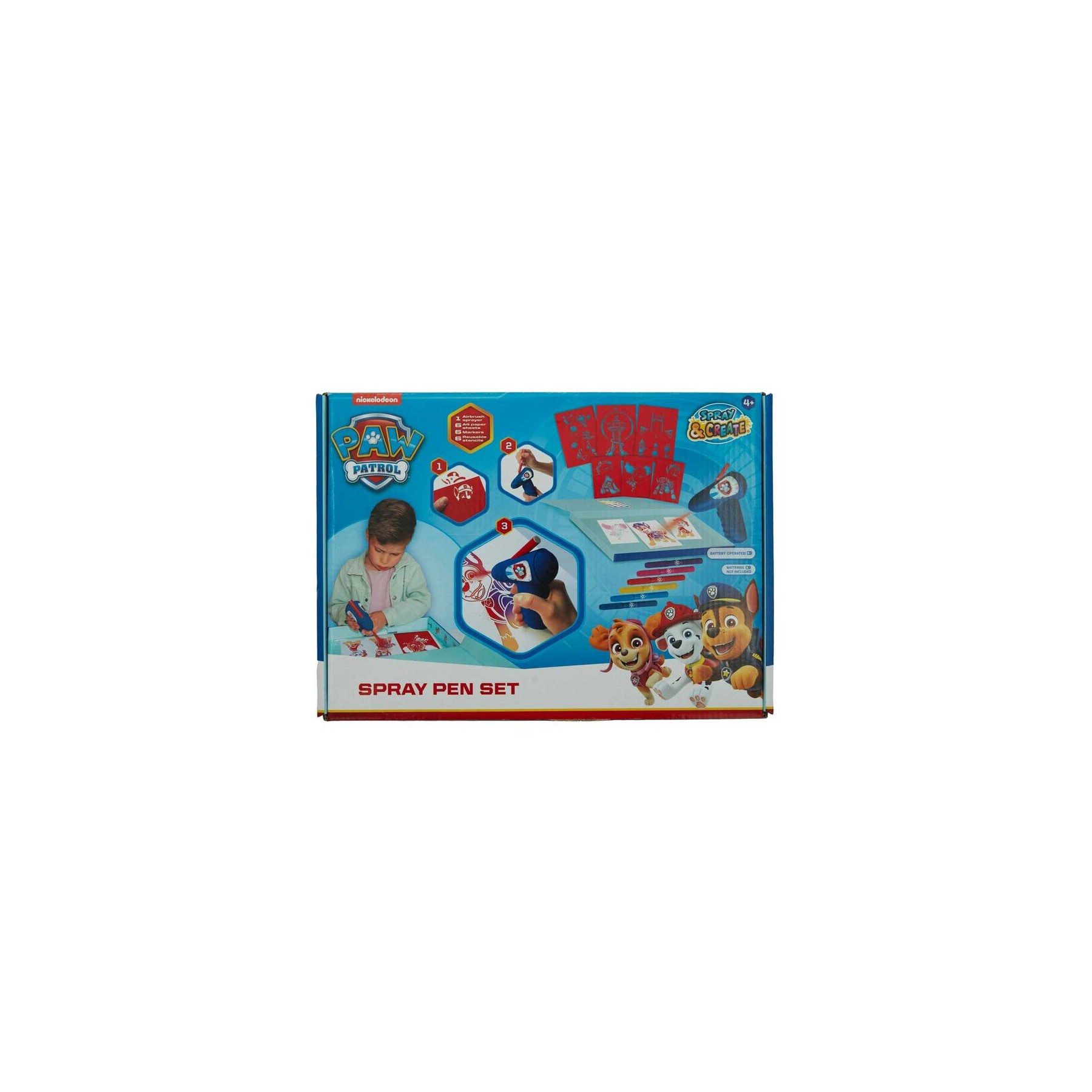Set aerografo Patrulla Canina Paw Patrol