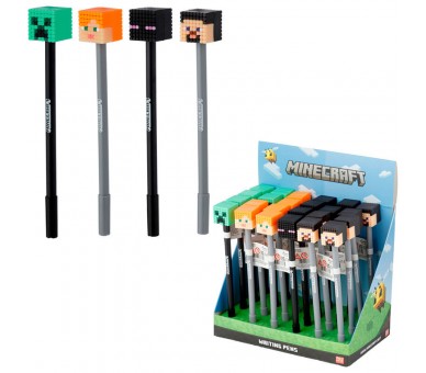 Boligrafo Minecraft surtido
