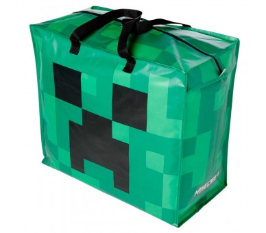 Bolsa almacenaje Creeper Minecraft