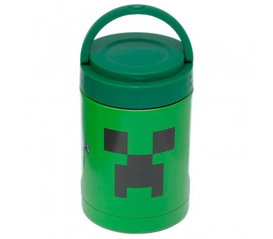 Fiambrera portatil Creeper Minecraft 500ml termo