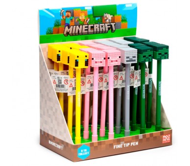 Boligrafo Minecraft surtido