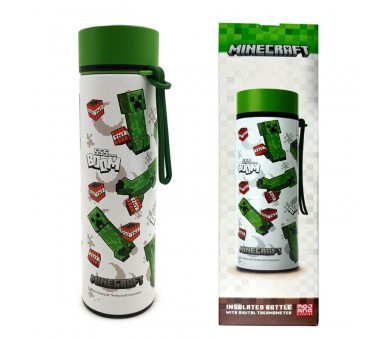 Botella termo Minecraft 450ml
