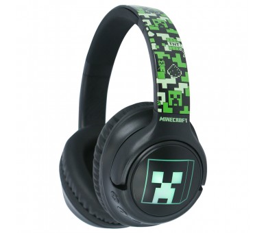 Auriculares inalambricos LED Minecraft