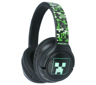 Auriculares inalambricos LED Minecraft