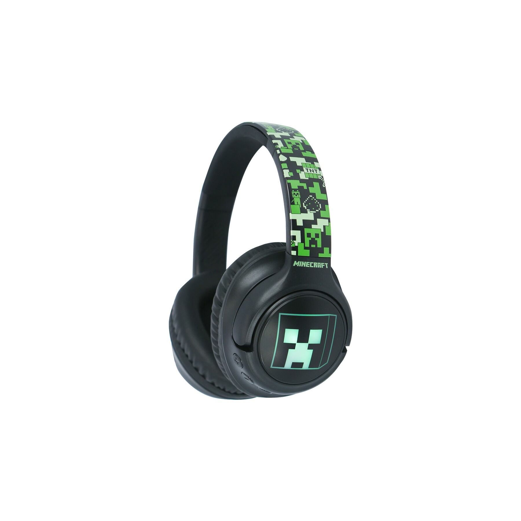 Auriculares inalambricos LED Minecraft
