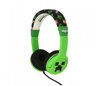 Auriculares infantiles Minecraft