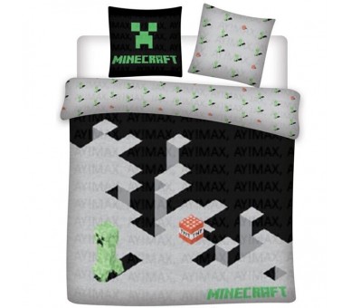 Funda nordica Minecraft cama 135cm policotton