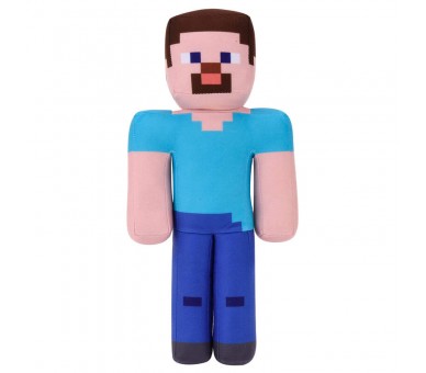 Peluche Steve Minecraft 35cm