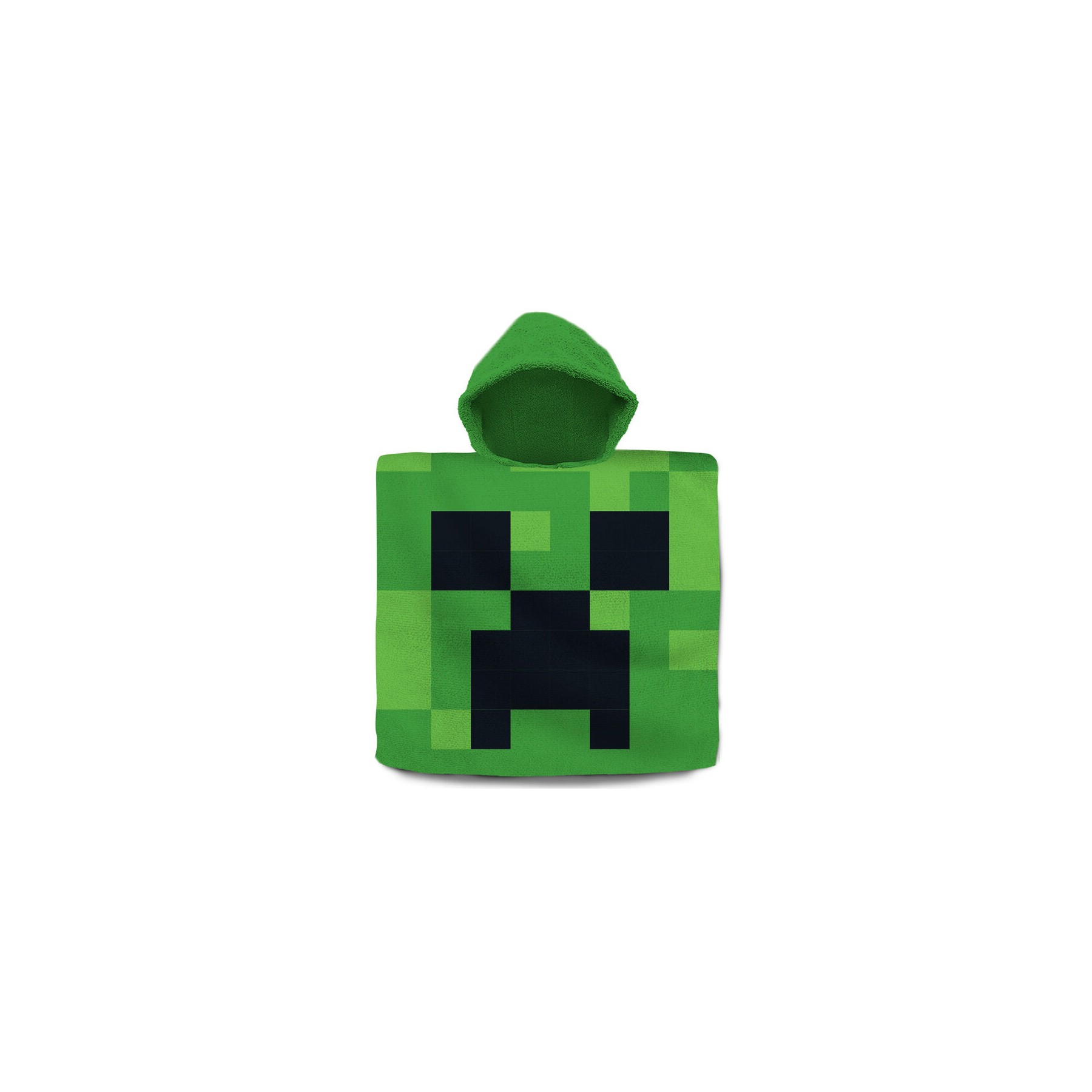 Poncho toalla Minecraft algodon