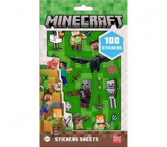 Set pegatinas Minecraft