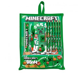 Set papeleria Minecraft