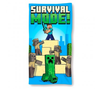 Toalla Minecraft microfibra