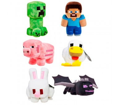 Peluche Minecraft 20cm surtido