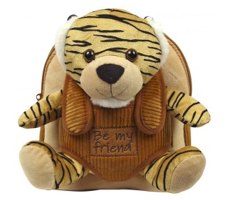 Mochila + peluche Tigre Joe 26cm
