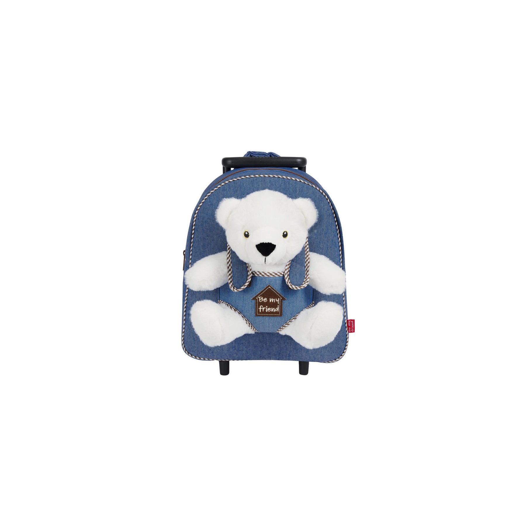 Trolley + Peluche Oso Perry 38cm