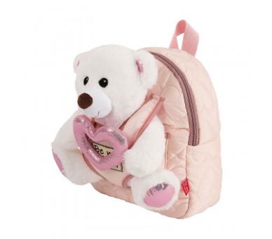 Mochila + peluche oso Teddy 27cm