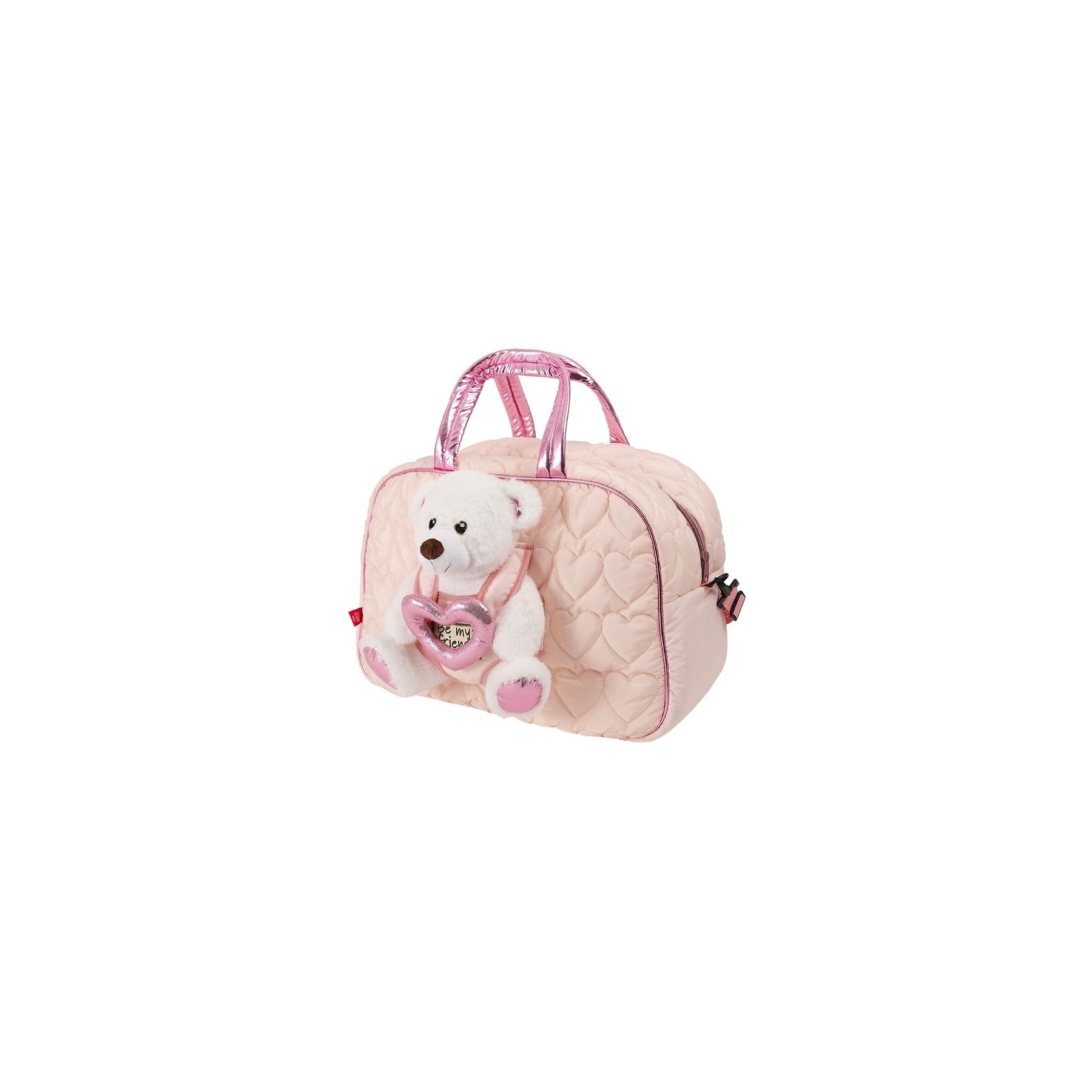 Bolsa viaje + peluche oso Teddy 41