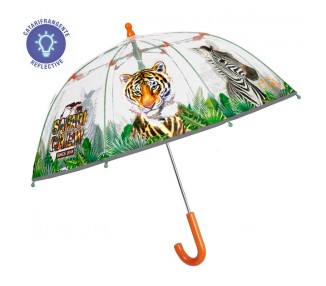 Paraguas manual transparente Sabana 42cm