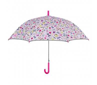 Paraguas automatico smile 54cm