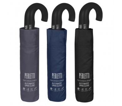 Paraguas plegable automatico golf 65cm surtido