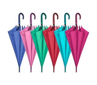 Paraguas automatico colores 61cm surtido