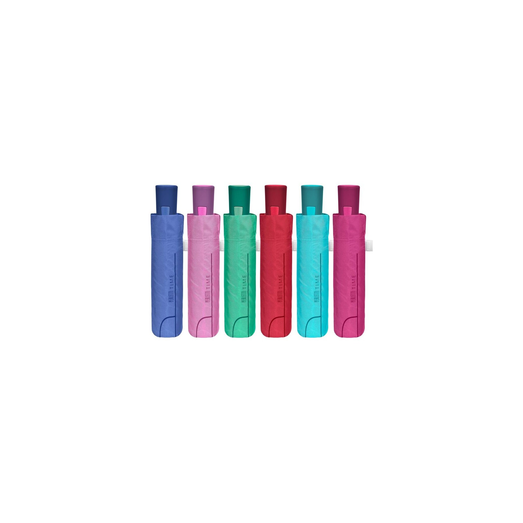 Paraguas plegable automatico colores 54cm surtido