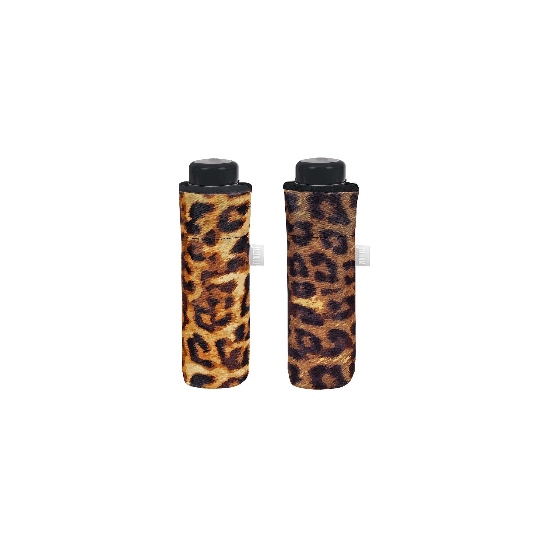 Paraguas plegable manual estampado leopardo 51cm surtido