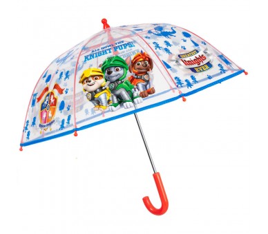 Paraguas automatico transparente Patrulla Canina Paw Patrol 42cm