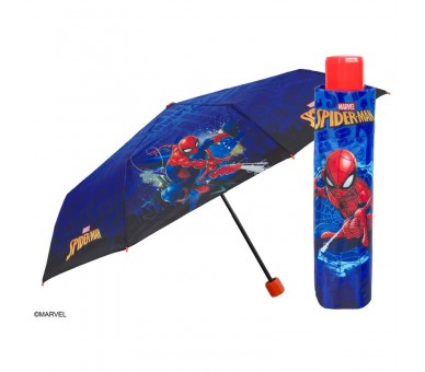 Paraguas plegable manual Spiderman Marvel 50cm