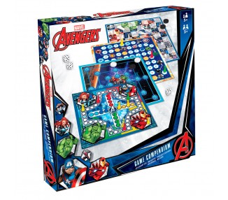 Set 4 juegos de mesa Los Vengadores Avengers Marvel