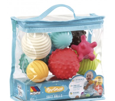 Bolsa pelotas sensoriales 10pzs