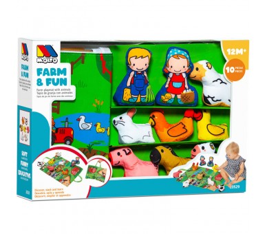 Tapiz granja animales