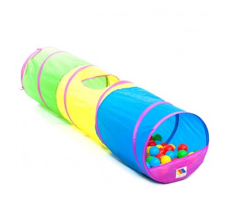 Tunel plegable + 25 pelotas