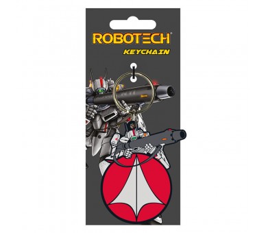 Llavero Logo Defense Force Robotech 6cm