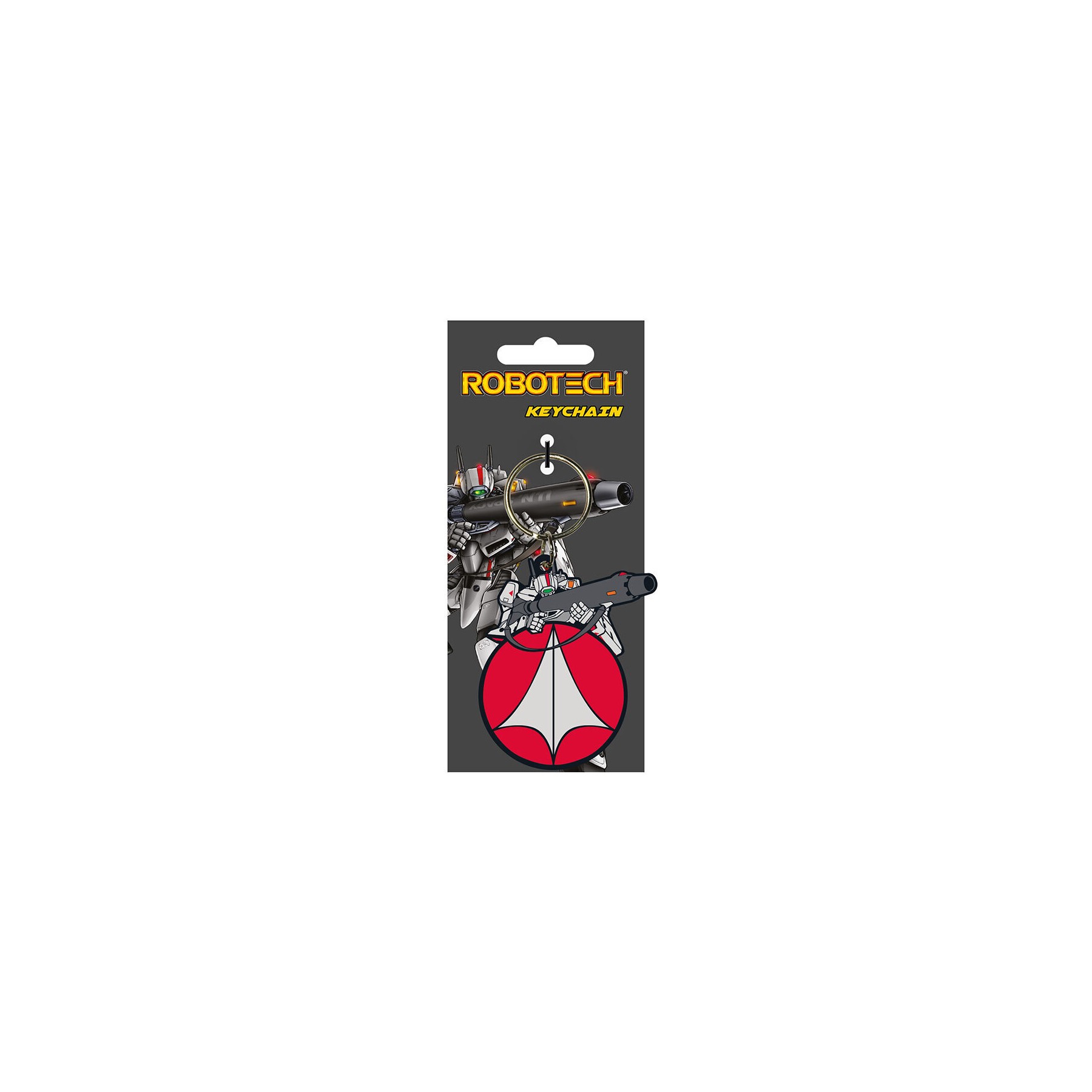 Llavero Logo Defense Force Robotech 6cm