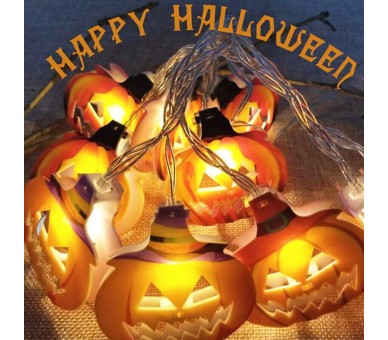 Luces cuerda Truco y Trato Halloween