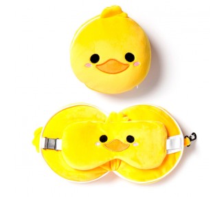 Almohada viaje antifaz Pato Adoramals Relaxeazzz