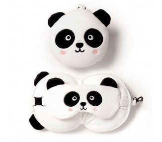 Almohada viaje antifaz Oso Panda Adoramals Relaxeazzz