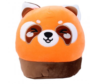 Cojin peluche Panda rojo Adoramals Squidglys