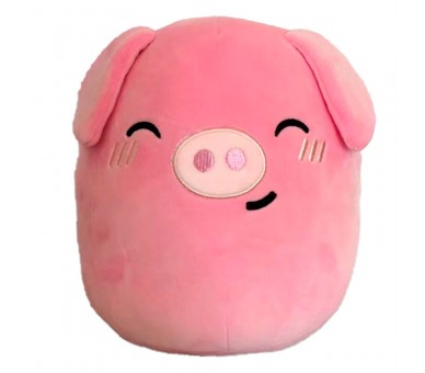 Cojin peluche Cerdito Oliver Adoramals Squidglys