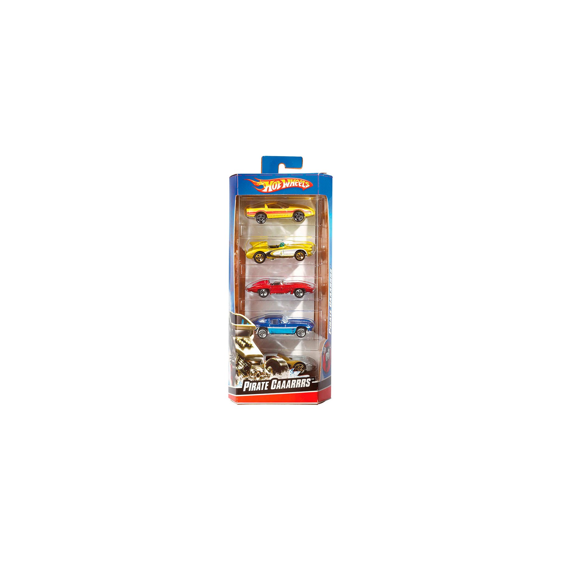 Blister 5 coches Hot Wheels surtido