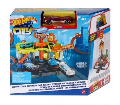 Tunel Lavado Downtown Express City Hot Wheels