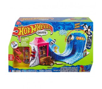 Set Parque Patinaje Skate Hot Wheels