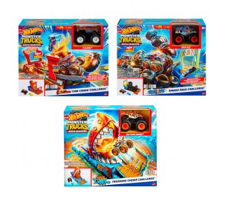 Pista Reto de Destruccion Arena Smashers Monster Trucks Hot Wheels surtido