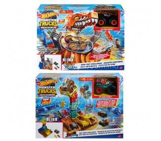 Pista Arena World Monster Trucks Hot Wheels surtido