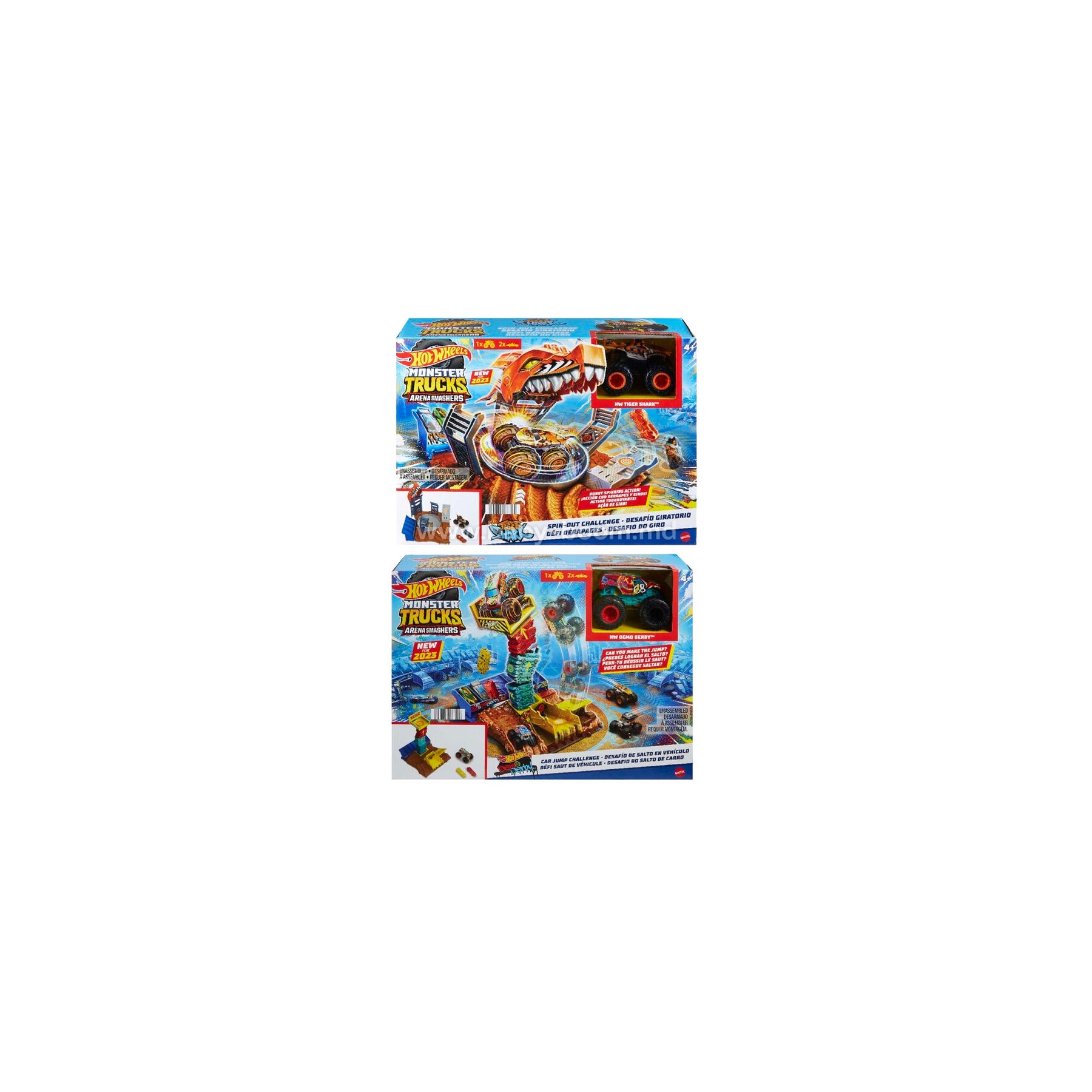 Pista Arena World Monster Trucks Hot Wheels surtido