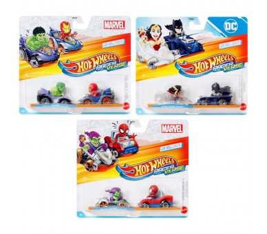 Blister 2 coches Racerverse Hot Wheels surtido