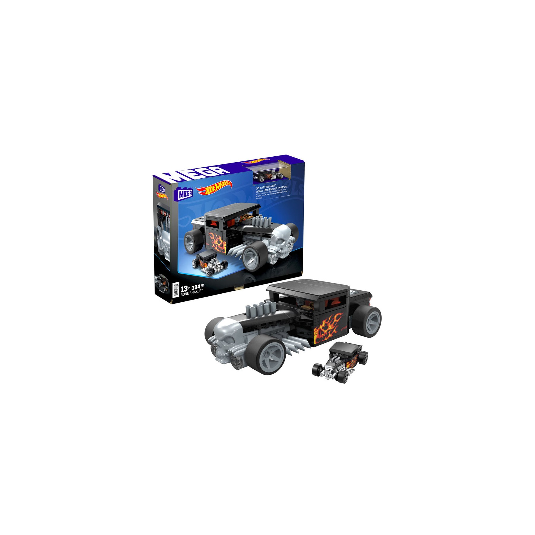MEGA Construx Coche Bone Shaker Hot Wheels