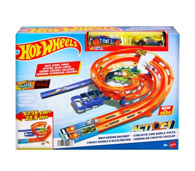 Pista Action Choque en la Pista Hot Wheels