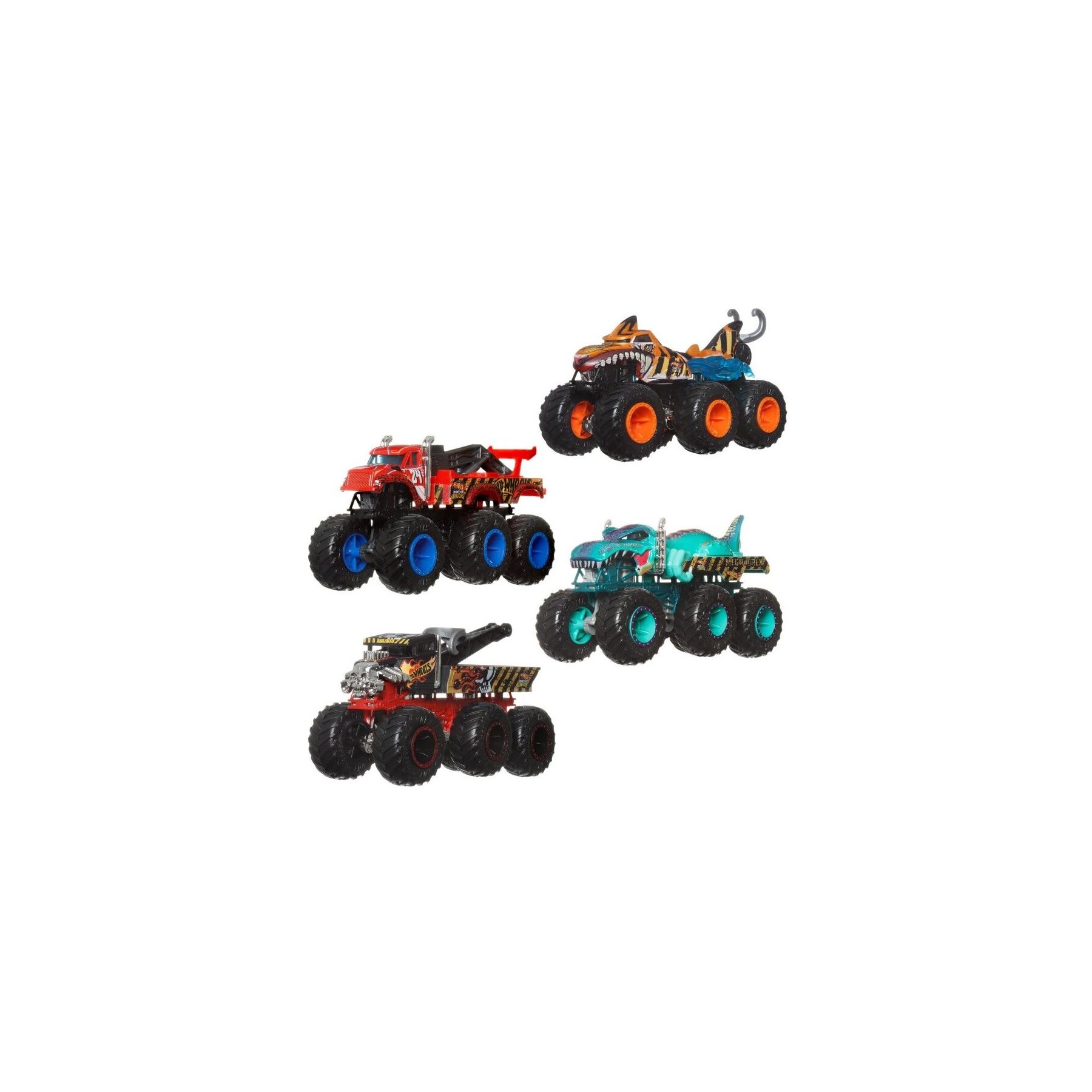 Coche Big Bigs Monster Trucks Hot Wheels surtido